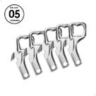 Abridor Multiuso Garrafa Lata Combinado Inox Manual Kit Com 5