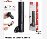 Abridor vinho elétrico