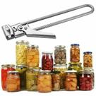 Abridores de latas abridor de latas multifuncional de aço inoxidável tampa do frasco pinça antiderrapante ajustável