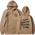 Abrigo Blusa de Frio Estampado Anti Social Club Moletom Várias Cores Abrigo Blusa de Frio Estampado Anti Social Club Moletom Várias Cores