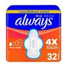 Absorv always basico seca c/aba 32un Absorv always basico seca c/aba 32un