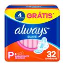 Absorvente Always Super Proteção Cobertura Suave - 32 Unidades Absorvente Always Super Proteção Cobertura Suave - 32 Unidades