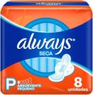 Absorvente always super proteção seca com abas c/8
