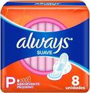 Absorvente always super proteção suave c/abas c/8