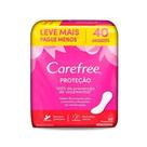 Absorvente Carefree Original Perfume com 40un