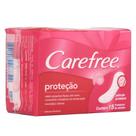 Absorvente Carefree Proteção com Perfume Embalagem com 15 Unidades Absorvente Carefree Proteção com Perfume Embalagem com 15 Unidades