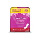 Absorvente Carefree Proteção S/ Perfume c/40un