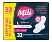 Absorvente com abas Mili Noturno - 32 unidades