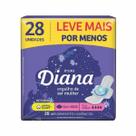Absorvente diana noturno suave c/ 28