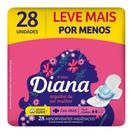Absorvente Diana Suave Com Abas 28 Unidades