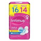 Absorvente Gel Tripla Proteção Fluxo Suave Com Abas 16 Unidades - Intimus