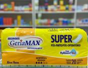 Absorvente Geriamax Pós Parto Operatório 20 Unidades Absorvente Geriamax Pós Parto Operatório 20 Unidades