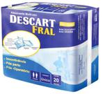 Absorvente Geriátrico Descart Fral Tamanho Único - 20 Unidades