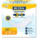 Absorvente Geriátrico Regular Plus Tamanho Único Bigfral 20 Unidades