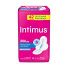 Absorvente Higiênico Tripla Proteção Extra Suave com Abas 42 Unidades Intimus Controle de Odor
