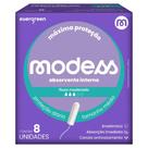 Absorvente Interno Modess Tamanho Médio 8un