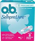 Absorvente Interno O.b. Pro Comfort Mini 8un