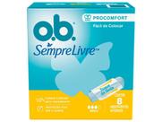 Absorvente Interno OB ProComfort Médio com 8 Unidades