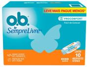 Absorvente interno ob super com 10 Absorvente interno ob super com 10