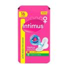 Absorvente Intimo Gel Suave C/ Abas Tripla Proteção pct 16 INTIMUS Absorvente Intimo Gel Suave C/ Abas Tripla Proteção pct 16 INTIMUS