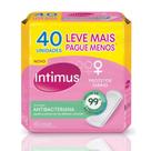 Absorvente Intimus Days Protetor Diário Sem Abas Antibacteriano Embalagem com 40 Unidades Absorvente Intimus Days Protetor Diário Sem Abas Antibacteriano Embalagem com 40 Unidades