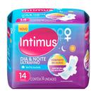 Absorvente INTIMUS Dia Noite Extra Suave Com Abas - 14 Unidades