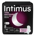 Absorvente intimus gel noturno suave c/ abas 8un