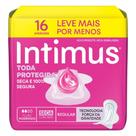 Absorvente Intimus Toda Protegida Dia Seca Com Abas 16 Unidades