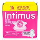 Absorvente Intimus Toda Protegida Dia Suave com Abas 16 Unidades Leve Mais Por Menos