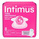 Absorvente Intimus Toda Protegida Dia Suave com Abas 8 Unidades