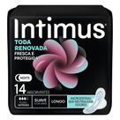 Absorvente Intimus Toda Renovada Noite Suave Longo 14 Unidades