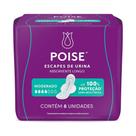 Absorvente Longo Escape de Urina Moderada com Abas Poise 8 Unidades