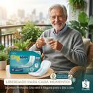Absorvente Masculino DryMan - Incontinência Leve a Moderada - 10 Unidades - Discreto e Confortável