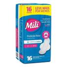 Absorvente Mili Proteção Total Suave com Abas com 16 Unidades