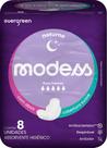 Absorvente modess noturno c/ abas 8un