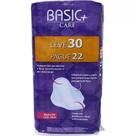Absorvente Noturno com Abas Basic + Care 30 Unidades