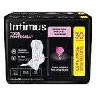 Absorvente Noturno Intimus com Abas Grande - 30 Unidades Absorvente Noturno Intimus com Abas Grande - 30 Unidades
