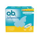 Absorvente O.B. Interno Johnson Médio Leve 10 Pague 8