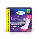 Absorvente Para Incontinência Urinária Tena Lady Discreet Maxi Night 14 unidades