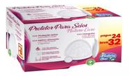 Absorvente Protetor Para Seios Nature Care C 32 Unidades Toque Macio e suave com fita adesiva