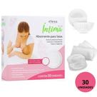 Absorvente Protetor Para Seios Toilet Íntima Clees C/ 30 Unidades c/ Adesivo de Fixação Dia e Noite