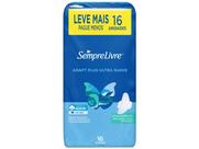 Absorvente Sempre Livre Adapt Plus Suave Com Abas 16 Unidades