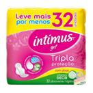 Absorvente Tripla Proteção Seca Com Aba Intimus 32un