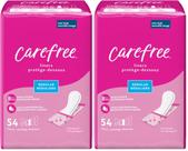 Absorventes Diários Carefree Regular Sem Perfume Pacote com 108 Unidades Absorventes Diários Carefree Regular Sem Perfume Pacote com 108 Unidades