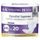 Absorventes NorthShore DynaDry Supreme 2XL Pacote com 20 Absorventes NorthShore DynaDry Supreme 2XL Pacote com 20