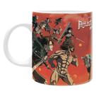 Abystyle Mug 3d Attack On Titan Batle Scene 8072