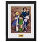 Abystyle Poster Hunter X Hunter Map Framed Print 0753