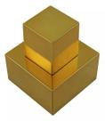 Acabamento 1 1/2 Quadrado + Conversor Deca P/ Docol Dourado Cor:Dourado Acabamento 1 1/2 Quadrado + Conversor Deca P/ Docol Dourado Cor:Dourado