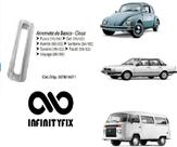 Acabamento Arremate do Banco-Cinza-VW Volkswagen Fusca- Gol-Santana- Saveiro- Parati-Voyage-P22C