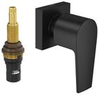 Acabamento Com Mecanismo 1/2 Volta Level Black Matte Deca